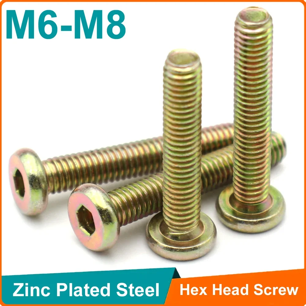 Furniture Hardware Lowes - 6 unids/lote M6 M8 tornillos de