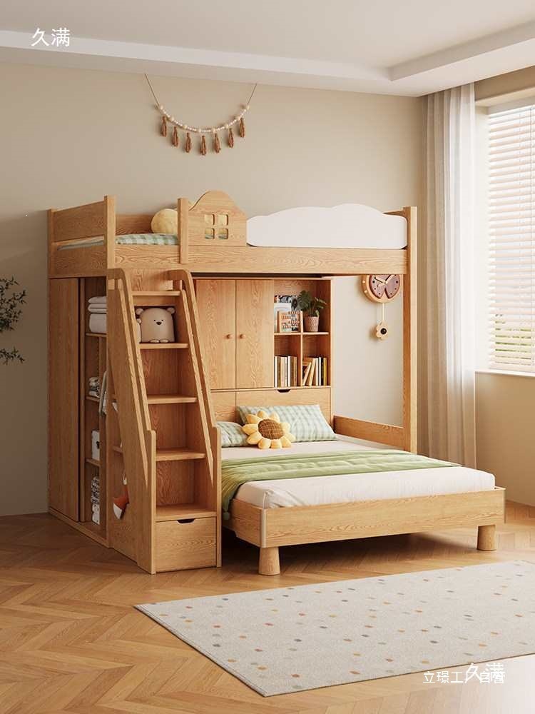 Furniture Hardware Lowes - Camas superpuestas de madera maciza para