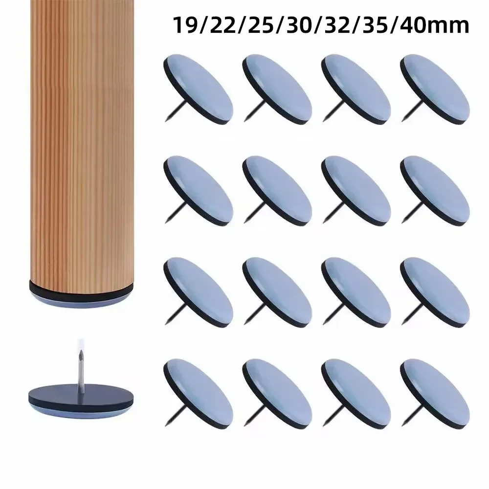 Cabinet Hinge Overlay - Deslizadores Redondos para Patas de Muebles