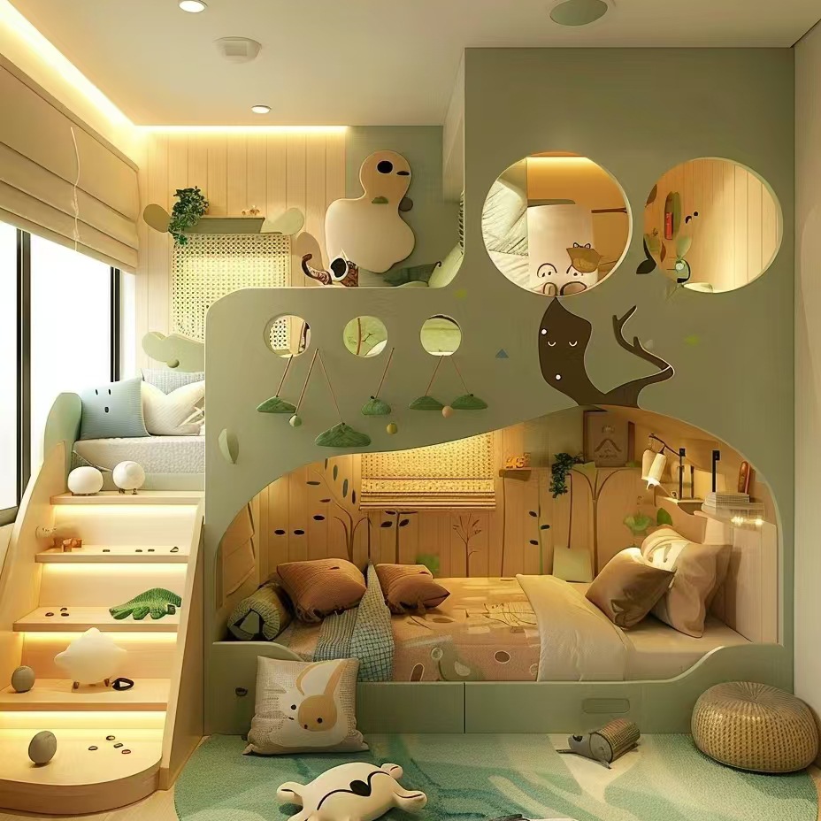 Furniture Hardware Lowes - Cama Infantil de Madera Maciza, Literas