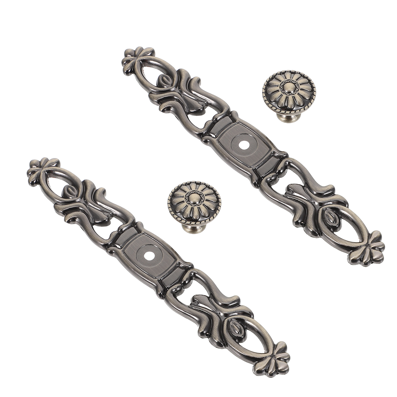 2 tiradores de cajón de bronce - Furniture Hardware Drop Pulls reseña y precio