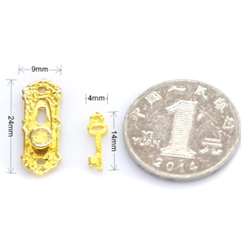 1:12 4 Uds. Juego de aldaba de - Furniture Hardware Fitting reseña y precio
