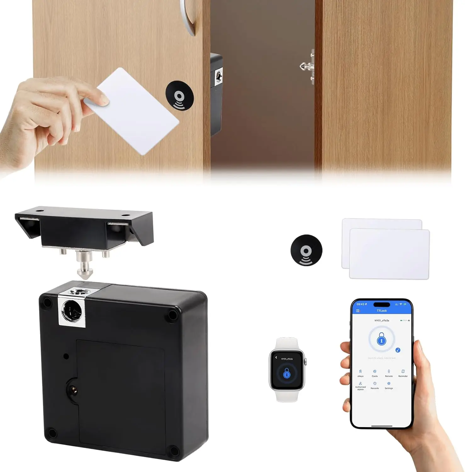 Cerradura electrónica intelige - Furniture Hardware Manufacturer reseña y precio