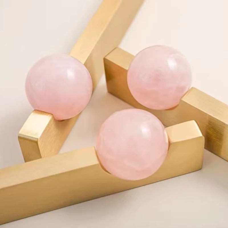 Bola de cristal blanca + tirad - Furniture Hardware Drop Pulls reseña y precio