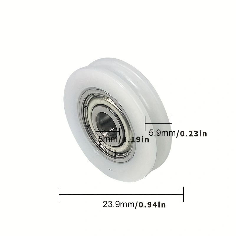 Rodillo de nailon con ranura e - Furniture Hardware Lowes reseña y precio