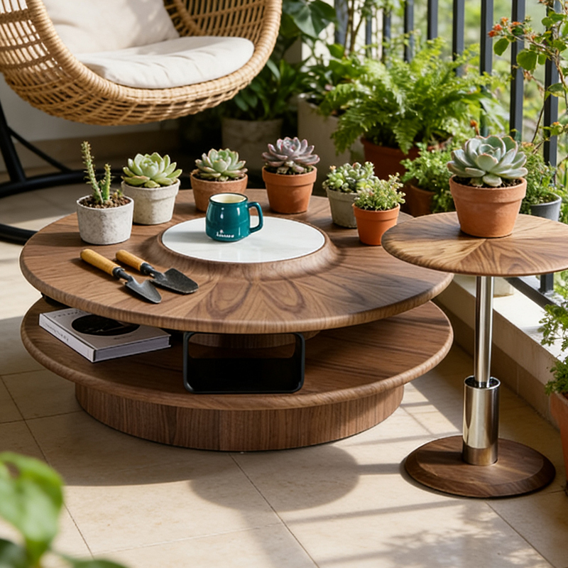 Juego de Mesa de Centro de Pie - Furniture Hardware Lowes reseña y precio