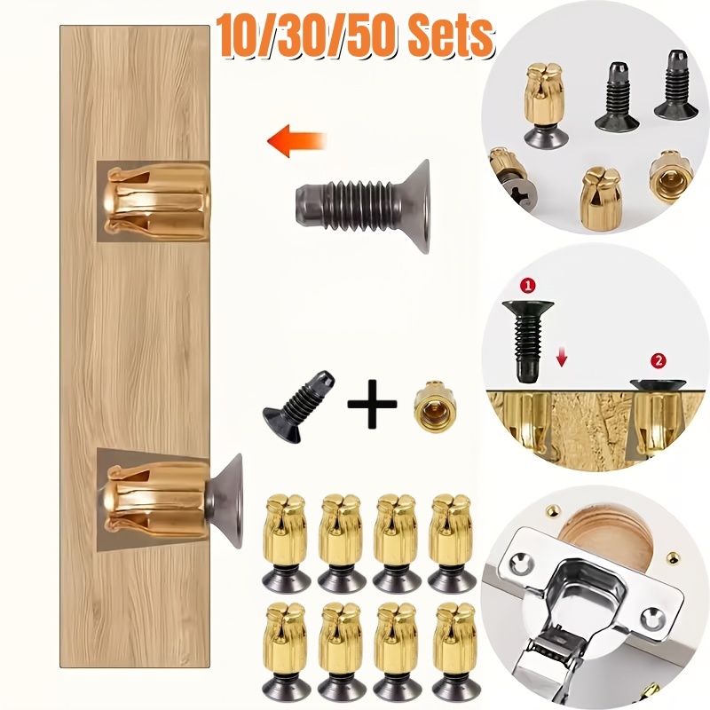 10/30/50 Sets Kit de Insercion - Cabinet Hinge Overlay reseña y precio